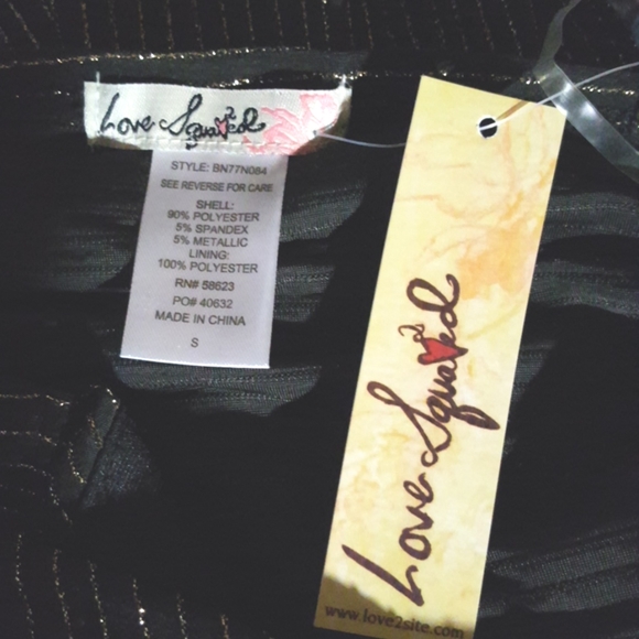 Jumpsuit Sexy Strappy Pullover Gold Metallic Stripes Black   Small Halloween - Picture 7 of 11